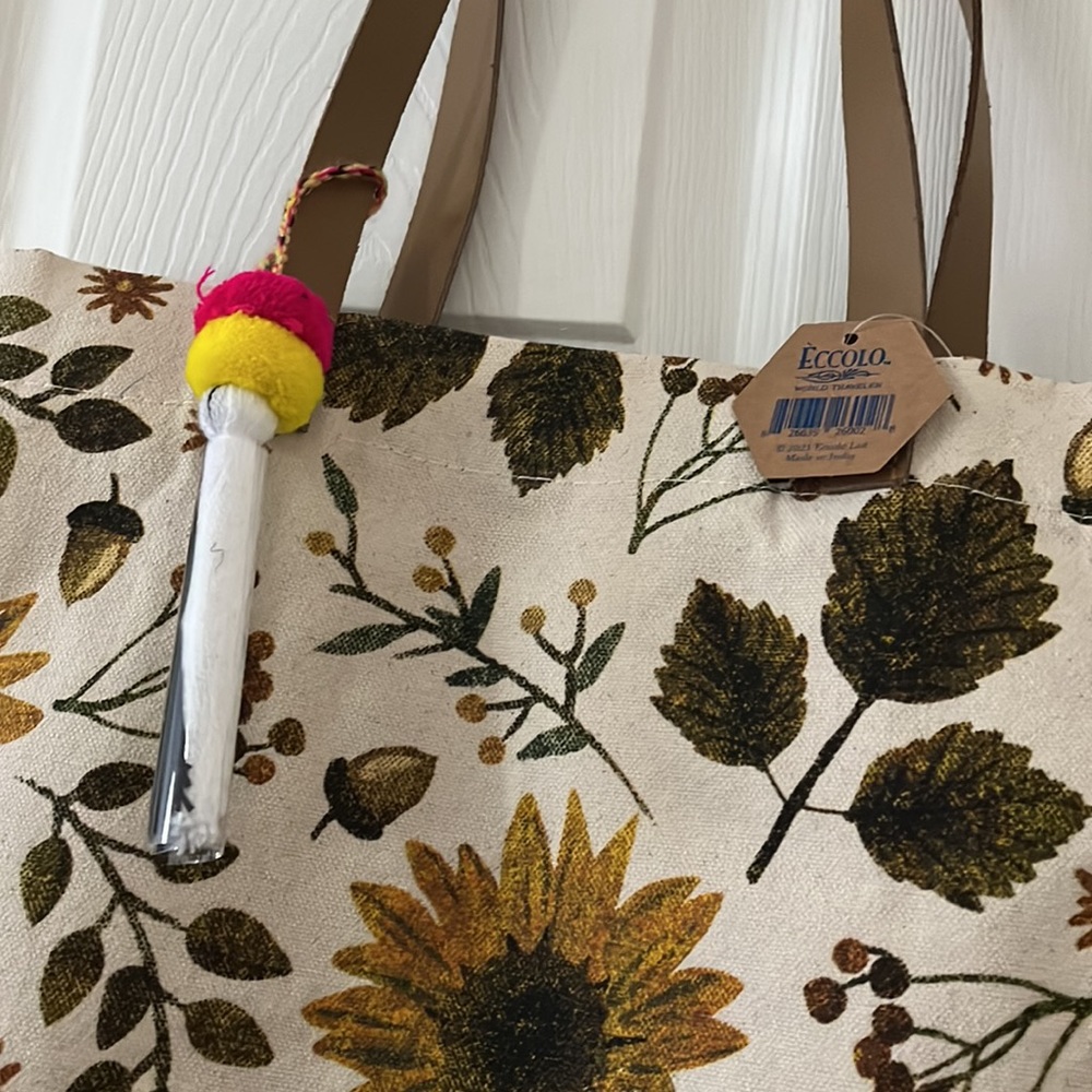 Fall tote bag - Picture 2 of 5